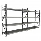 F1 HYLLEREOL STARTSETT MED MELAMINHYLLER H:2000 D:450 L:4150 MM thumbnail