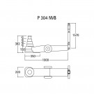 AHCON BY PASQUIN P304NVB LUFT‑HYDRAULISK DONKRAFT 50/34/21/11 TONN, LØFTEHØYDE 150–382 MM thumbnail