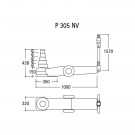 AHCON BY PASQUIN P305NV LUFT‑HYDRAULISK DONKRAFT 60/48/27/15/10 TONN, LØFTEHØYDE 150–438 MM thumbnail