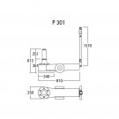 AHCON BY PASQUIN P301 LUFT‑HYDRAULISK DONKRAFT 30 TONN, LØFTEHØYDE 361–612 MM thumbnail