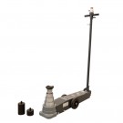 AHCON BY PASQUIN P304NVB LUFT‑HYDRAULISK DONKRAFT 50/34/21/11 TONN, LØFTEHØYDE 150–382 MM thumbnail