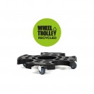 AHCON WHEEL TROLLEY RECYCLED  STANDARD MED 4 BREMSER - SIX PACK (6 STK.) thumbnail