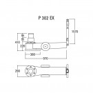AHCON BY PASQUIN P302EX LUFT‑HYDRAULISK DONKRAFT 80/50 TONN, LØFTEHØYDE 220–410 MM thumbnail