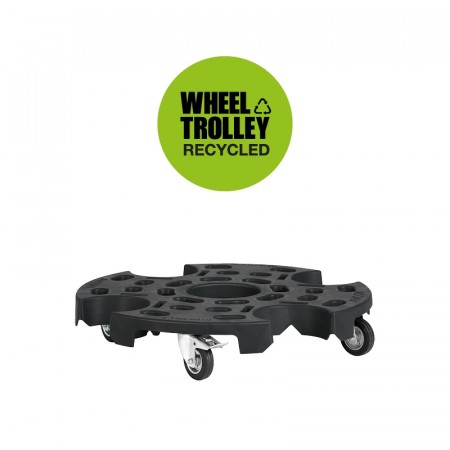 AHCON WHEEL TROLLEY OFFROAD MED 1 BREMS ONE BY ONE - RECYCLED