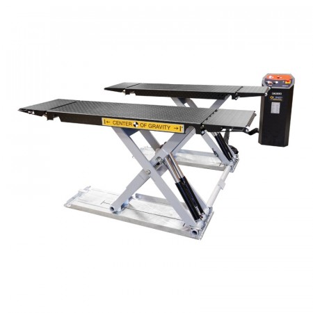 Q-LINE PSCE350 PREMIUM MOBIL SAKSLIFT MED GALVANISERT BUNNRAMME