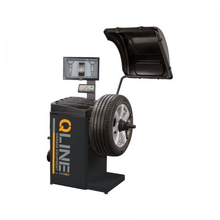 Q-LINE FL64A AVBALANSERINGSMASKIN MED LCD-MONITOR