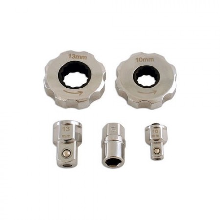 Finger skralle med adaptere